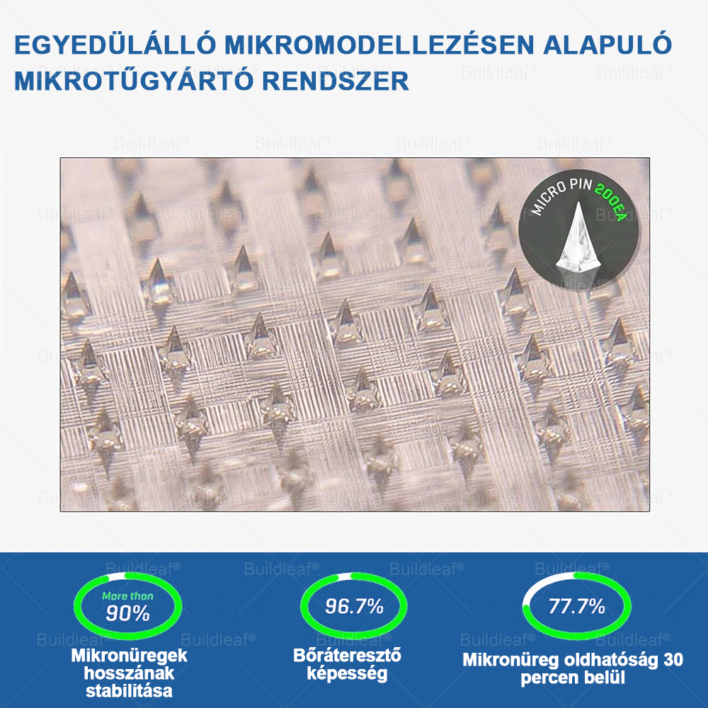 🌿Ajánlott a Semmelweis Egyetem szakértői által | Hivatalos Webshop | BuildLeaf® GLP-1 Nano-Microneedle Patch (elhízás, szívbetegségek, cukorbetegség, alvászavarok, ízületi gondok ellen)