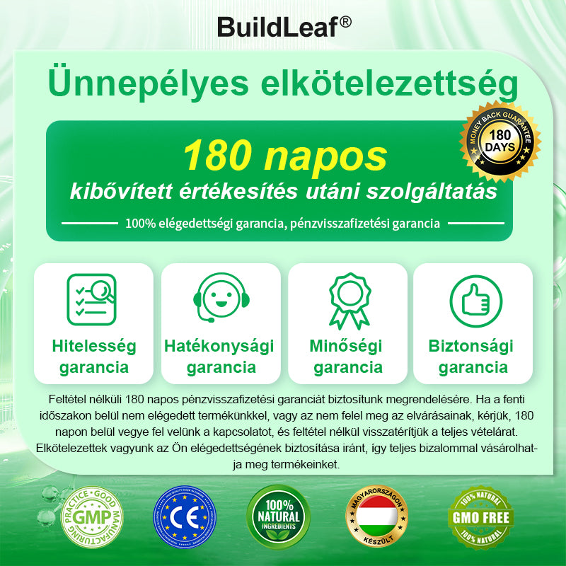 Hivatalos zászlóshajó üzlet | BuildLeaf® szájüregi oldat (naponta egyszer, hét nap alatt eredmény) ✅ Támogatja a testsúly szabályozását, a szív egészségét, a cukorbetegség kezelését, a bél egészségét és a nők jóllétét.