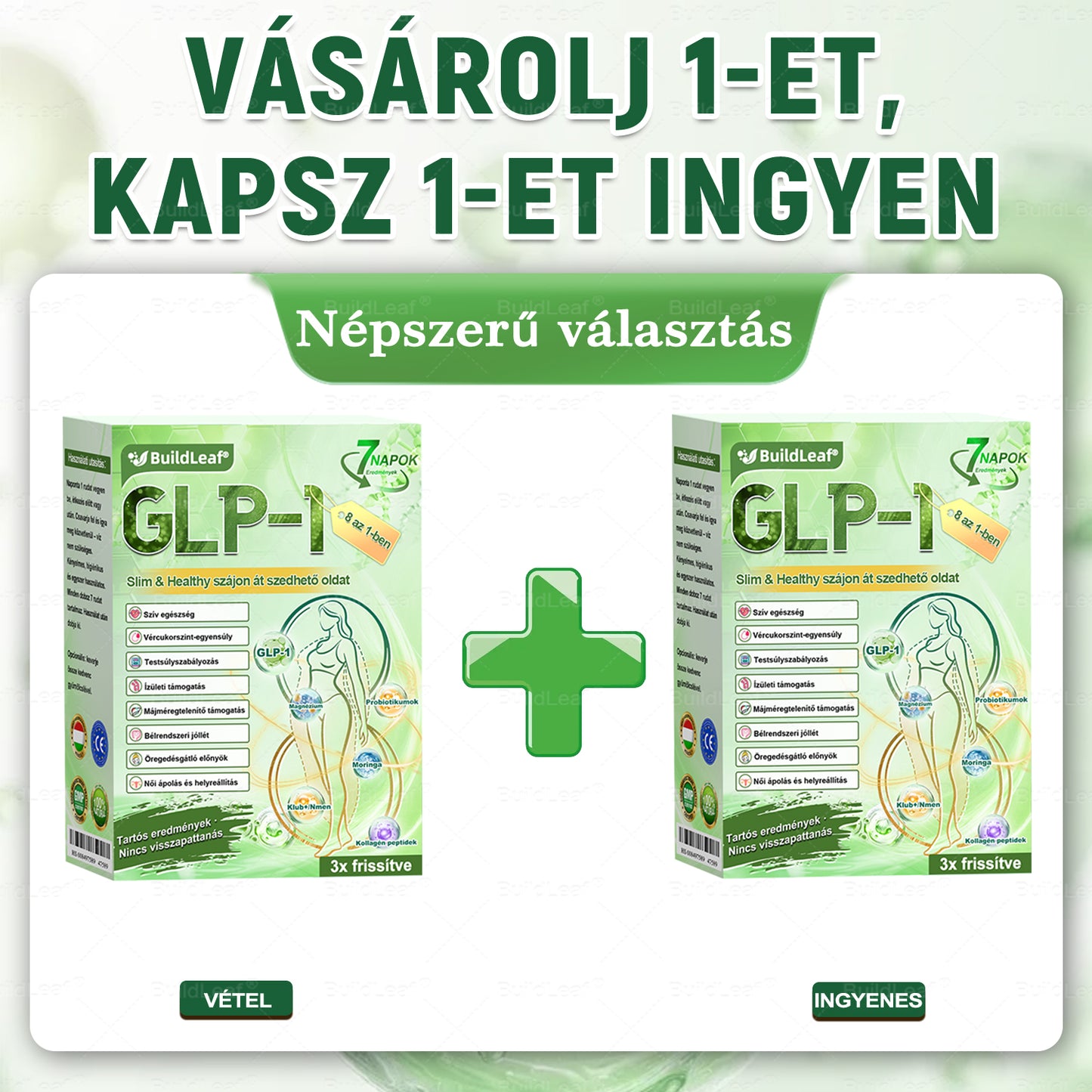 🍀Korlátozott készlet! A BuildLeaf® 🎁 további 30% kedvezményt kínál! Helyezze vissza testét és egészségét. Cselekedjen most – ez a lehetőség nem tart sokáig.