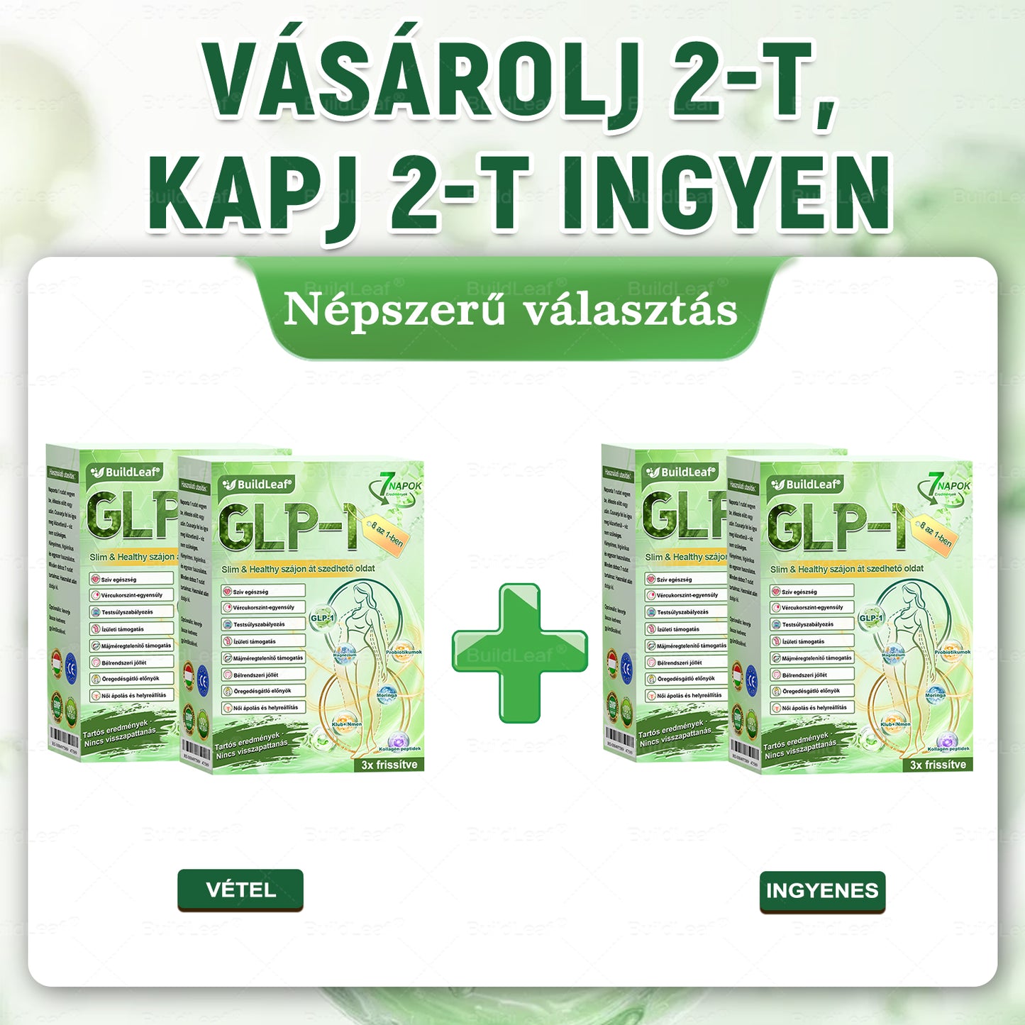 🍀Korlátozott készlet! A BuildLeaf® 🎁 további 30% kedvezményt kínál! Helyezze vissza testét és egészségét. Cselekedjen most – ez a lehetőség nem tart sokáig.