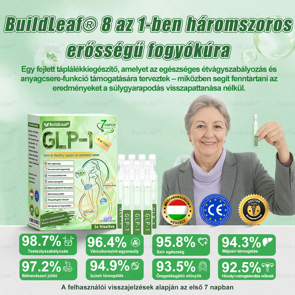 🍀Korlátozott készlet! A BuildLeaf® 🎁 további 30% kedvezményt kínál! Helyezze vissza testét és egészségét. Cselekedjen most – ez a lehetőség nem tart sokáig.